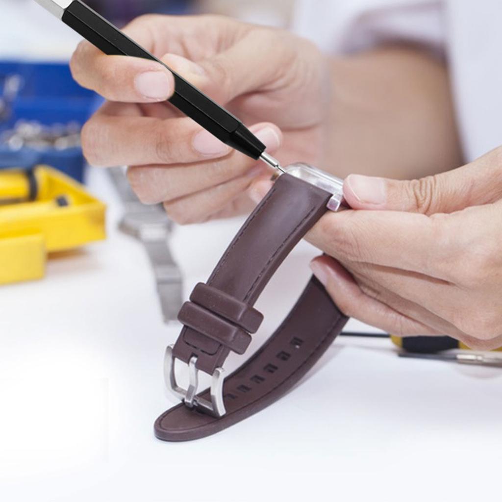 Carbon Steel Watch Band Removal Tool with Scale Easy Installation and Disassembly, Multipurpose Watch Strap Repai