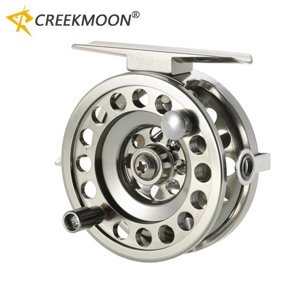 Fly Fishing Reel Right Handed Aluminum Alloy Smooth Easy To ControlIce Fishing Reels Fly Reels Fishing Accessories