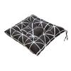 1PC Ultra Soft Linen Chair Cushion Seat Cushion Seat Pad With Ties Car Seat Mat Thick Living Room