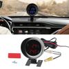 LED Backlit Car Instrument Water Temperature Gauge 2 In 1 Voltmeter Digital Modified 10mm Sensor 9V-36V