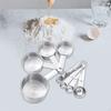 8 Pieces Measuring Cups and Spoons Set Teaspoon Measurement with Handle