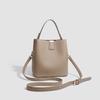 Handbag Women's New Trendy Bucket Bag Soft Leather Niche Versatile Textured Messenger Bag