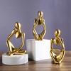 Thinker Abstract Statues Art Statue Decoration Home Decoration Nordic Living Room Desktop Decor Mini Sculpture Accessories
