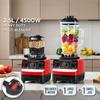 2.5L Large Capacity Electric Juicer 4500W Heavy Duty Blender Mixer Kitchen Food Processor Ice Smoothies Crusher