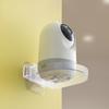 Stylish Holder: Hole-Free Camera Wall Shelf Mounted Storage for Home and Office
