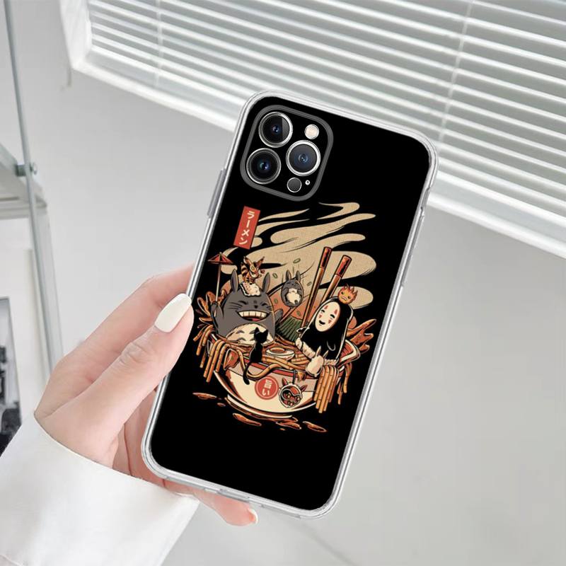 Great Ramen Wave Japan Phone Case Silicone Soft for Iphone 14 13 12 11 Pro Mini XS MAX 8 7 6 Plus X XS XR Cover