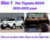 Custom Car Trunk Mat For Toyota RAV4 RAV 4 XA40 XA 40 2013 2014 2015 2017 2018 2019 Anti Dirty Durable Leather Carpet