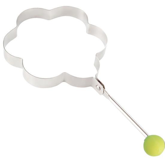 Omelette Mold Stainless Steel Egg Rings Non-Stick Love Star Flower Fried Egg Mold Pancake Shaper Kitchen Gadgets