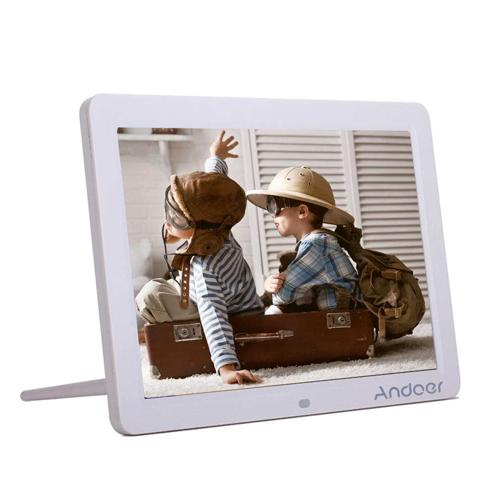Andoer 12" Wide Screen HD LED Digital Picture Frame Digital Album High Resolution 1280*800