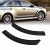 Pair PP Front Arch Fender Trim Side Vent Cover For 08-15 Mitsubishi Lancer EVO X