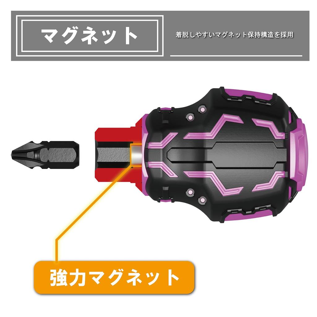 ENGINEER STUBBY Drive Plus Minus Ultra Short & DZ-91P