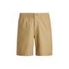 Polo Solid Color Button Mid Waist Straight Casual Shorts Men Shorts Desert-Khaki MNPOSHO14G20453-250