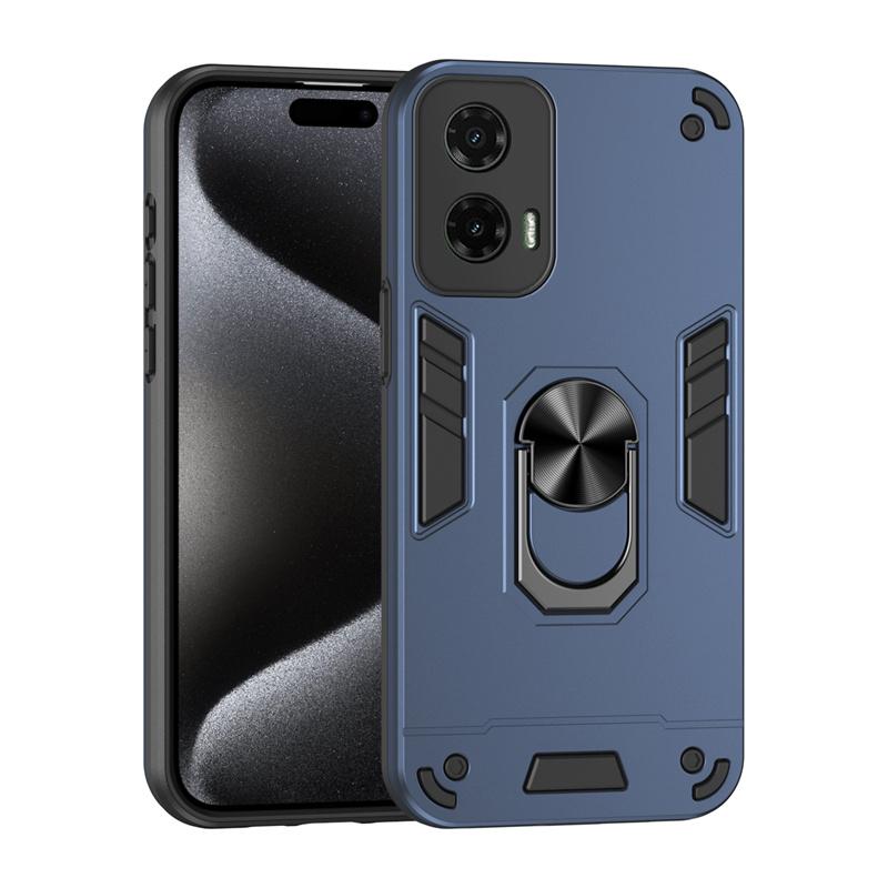 Military Grade Case for Motorola Moto G35 G55 G75 G85 5G G05 G15 G04 G04S G24 G34 E14 E15 Cover Ring Stand Holder Fundas Coque