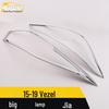 Honda Vezel 2015-2019 Headlight Cover Ring Electroplated Frame Car Accessory