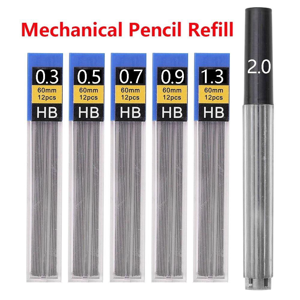 6 Boxes Graphite Mechanical Pencil Lead Mechanical Pencil Refill  Students