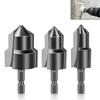 1-3Pcs PPR Lifting Tungsten Steel Blad Stepped Drill Bit Hexagon Shank Water Pipe Connection Tool 20/25/32mm Full Open Process