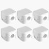 3/6PCS Magnetic Cable Clips Cable Smooth Adjustable Cord Holder Under Desk Cable Management Wire Keeper Cable Organizer Holder