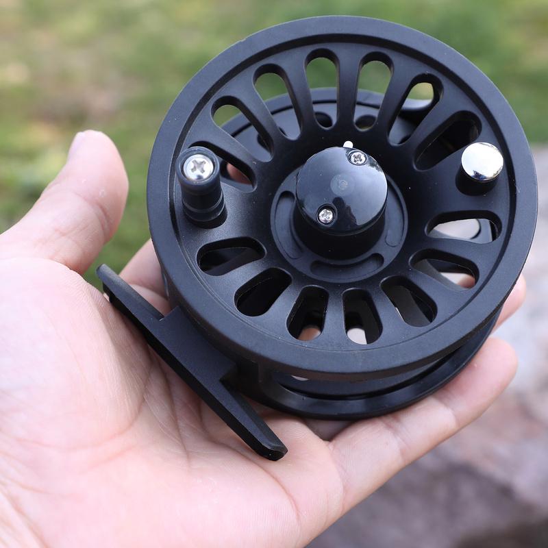 Fly Fishing Reels with Large Arbor High Quality Body and Spool In Fly Reel for Stream River Fishing