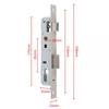Stainless Steel Aluminum Door Lock Universal Frame Mortise Lock Safety Exterior Door Lock  Home