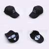 Letter Embroidery Send Nudes Women Pure Cotton Baseball Cap Outdoor Sun Hat