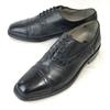 Guy laroche/Goodyear Welt Leather Straight Tip Shoes/26.0E/Black/BLACK/Closed Lacing All-Leather Dress Shoes