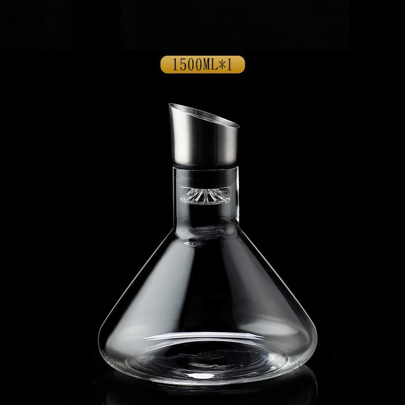 Creative Lceberg Decanter Ice Decanter Lead-free Crystal Glass Red Wine Decanter With Lid Wine Decanter High-end Gift