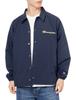 Jacket Outerwear USA Long Sleeve Raglan Sleeve Stainless Steel Collar Big Silhouette Oversized Script Logo Coach Jacket Action Style Navy M [Champion]