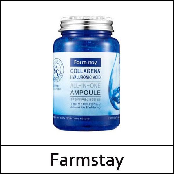 Farmstay (aL5) Collagen & Hyaluronic Acid All In One Ampoule 250ml / (a)