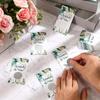 24PCS/Set Raffle Cards Elegant Party Games Baby Shower Raffle Props DIY Surprise Draws Wedding 9x5cm