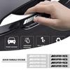 4pc Car Styling Door Handle Stickers Tire Rear View Mirror Decals For AMG C500 C200 C300 A B C E GLA CLA GLK GL ML GLE W204 W205 W211