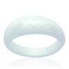 Designer Ring 'Mineralia' White - 8 Mm