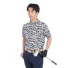 Golf Retro Short Sleeve Shirt 3GA02A Men's Black