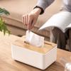 Современная простая коробка для салфеток для дома, коробка для ежедневного рисования, бамбуковый пластик, прочный держатель для салфеток, ресторан, коммерческий