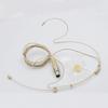 New Headset Mic Headworn Microphone Mini XLR 4 Pin TA4F For Shure Headworn Headband
