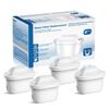 WaterJingYi Water Filter, Compatible with BRITA MAXTRA Filter Cartridges, High Removal, Filter Style, Set of 4