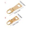 5pcs Bag Suitcase Zipper Repair Kit Detachable Zipper Pull Zipper Slider Metal Zip Metal Zipper Head