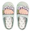 Atelier Momo and Momo YOSISTAMP Rabbit and Bear Room Indoor Shoes, Slippers, Gift, Medium, 23-25cm, Green, YS44010-52