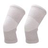 2 Pcs Knee Warmer Elastic Breathable Sweat Absorbing Knee Compression Sleeve for Sports Running