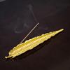 Leaf Incense Burner, Incense Ash Catcher, Incense Sticks Holder for Counters, Meditation Room,Home Decoration Incense Burner