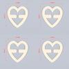 Butterfly/Flower/Heart Shape Women's Bra Anti-Slip Buckle Bra Shoulder Strap Cross Retainer