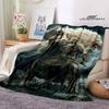Elden Ring Game 3D Printed Blanket Children's Beautiful Warm Flannel Soft and Comfortable Home Travel Blanket Birthday Gift