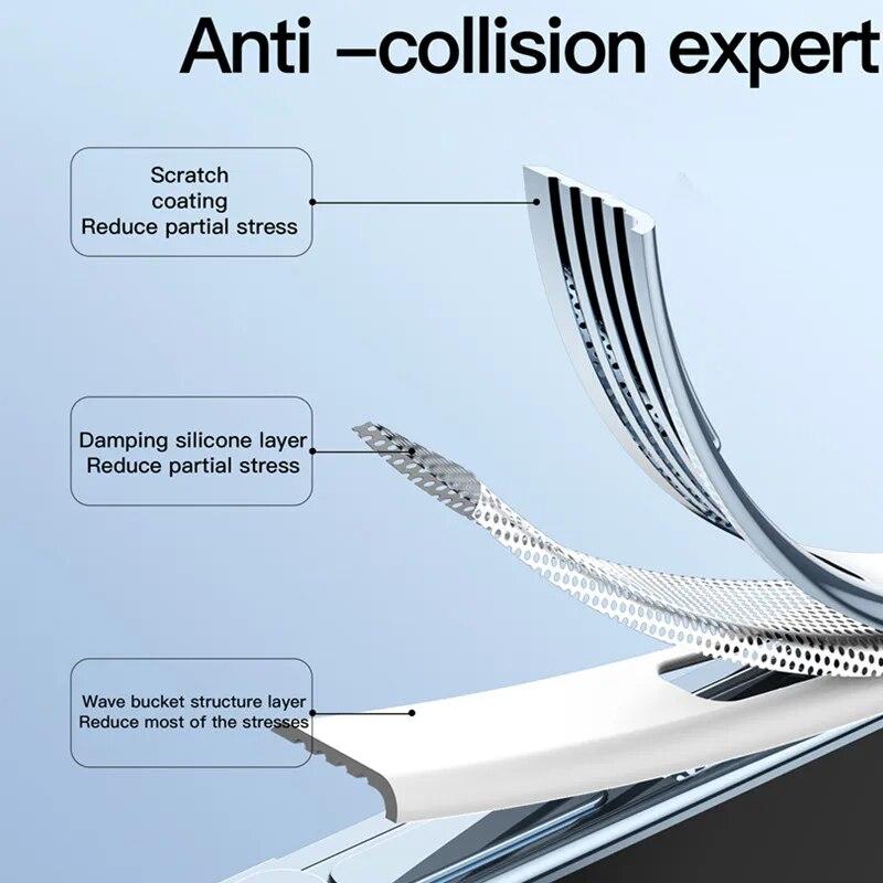 Electroplated Transparent Magnetic Phone Case For Google Pixel 8 Pro Magsafe Wireless Charging Soft Tpu Back Cover