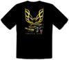 PONTIAC TRANS AM CAR LOGO Black T-shirt -542-