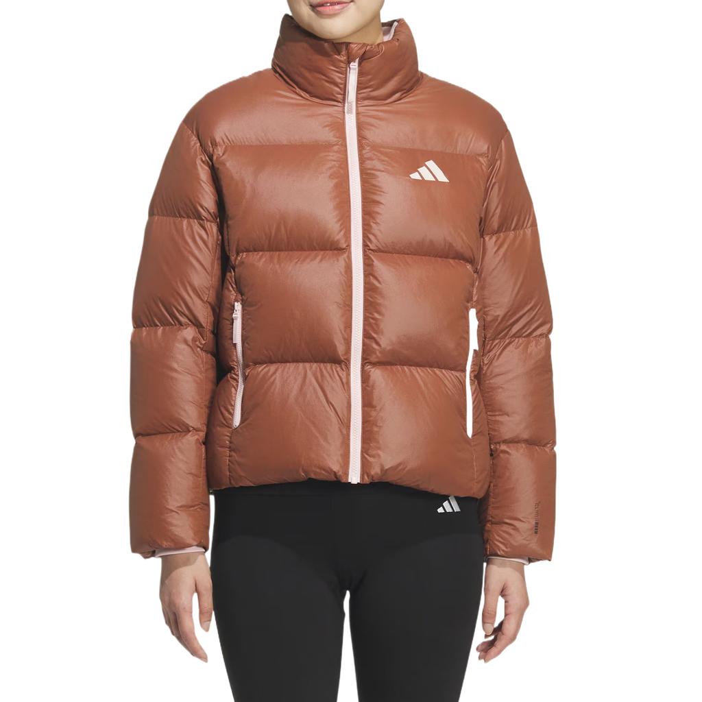 Adidas 600 Fill Windproof Warm Minimalist Comfortable Solid Color Down Jacket Women Outerwear KQ5508