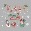 Christmas Decorations Christmas Tree Static Glass Door Stickers Atmosphere Scene Layout Window Bells Pendant Casement Stickers
