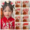 Bow Children Red Hairpin Tassel Ancient Style Hairpin Sweet Hanfu Hairpin  Girls