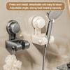 Suction Cup Showerhead Bracket Adjustable Sprayer Fixed Base Bathroom Accessories