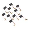 10Pcs Cb-325 Carbon Brushes For Makita Lithium Electric Angle Grinder Motor