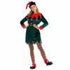 Adult’s Elf Costume Christmas Workshop Elf Suit Women Green Outfit