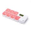 7-Day Pill Organizer Box Timer Weekly Pills Drug Container Smart Medicine Storage Alarm Box Weekly Pill Drug Container